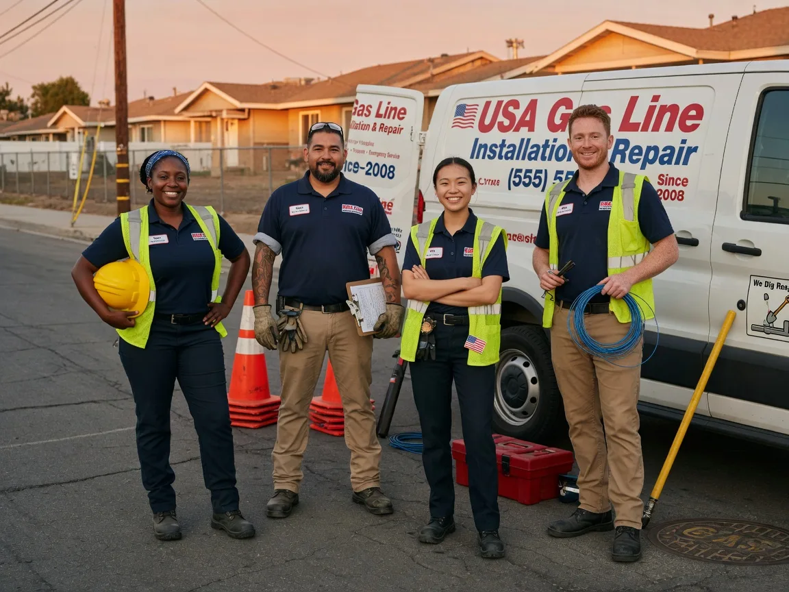 Gas Line Installation company in Mountain Top, PA